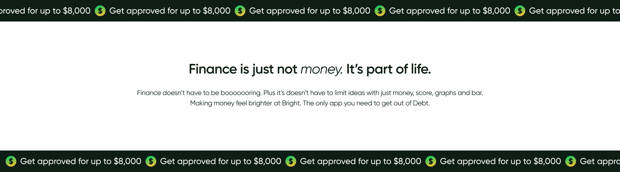 Life after Debt : Ad Campaigns